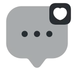 Message Favorite SVG Icon